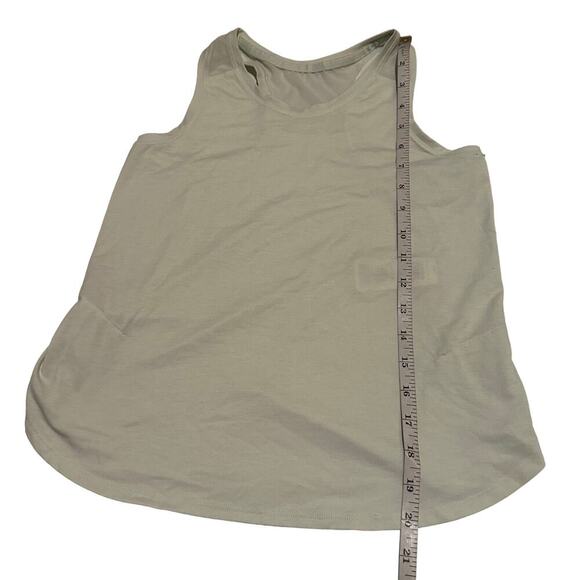 Athleta Girl Comeback Tank Light Green Active Top Girls L Large - Picture 4 of 6